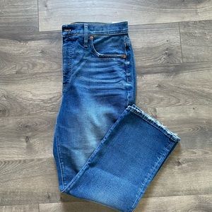 Madewell slim demi boot jeans